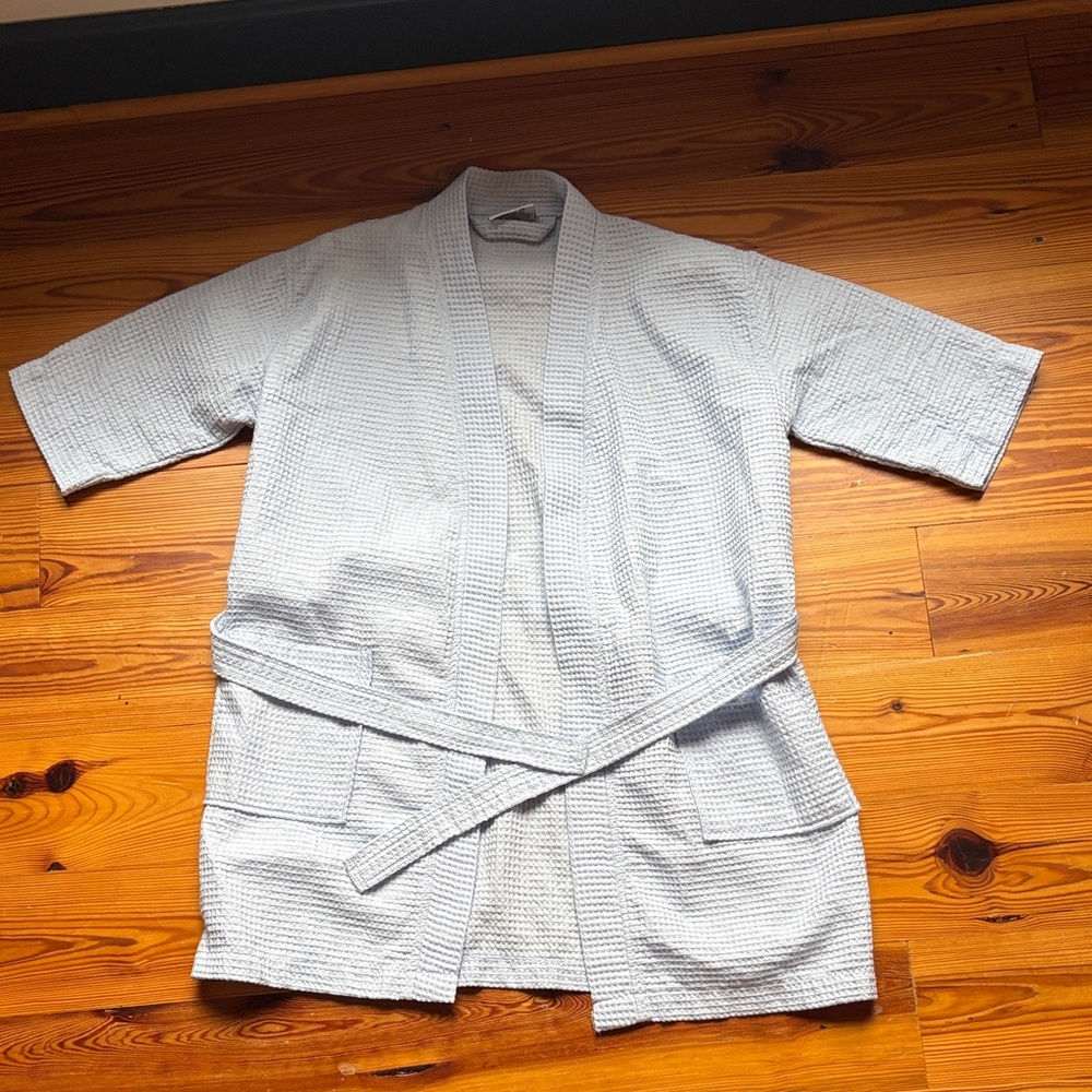 Women's Light Gray Bathrobe